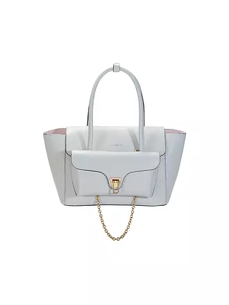 COCCINELLE | Sac en cuir - Shopper DOBBLE BEAT | hellblau